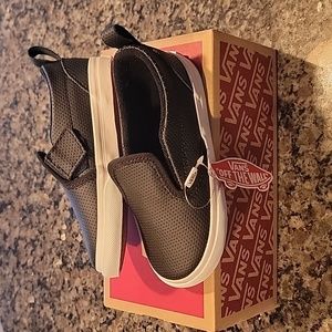 Vans Slip-On Perf Leather Shoe